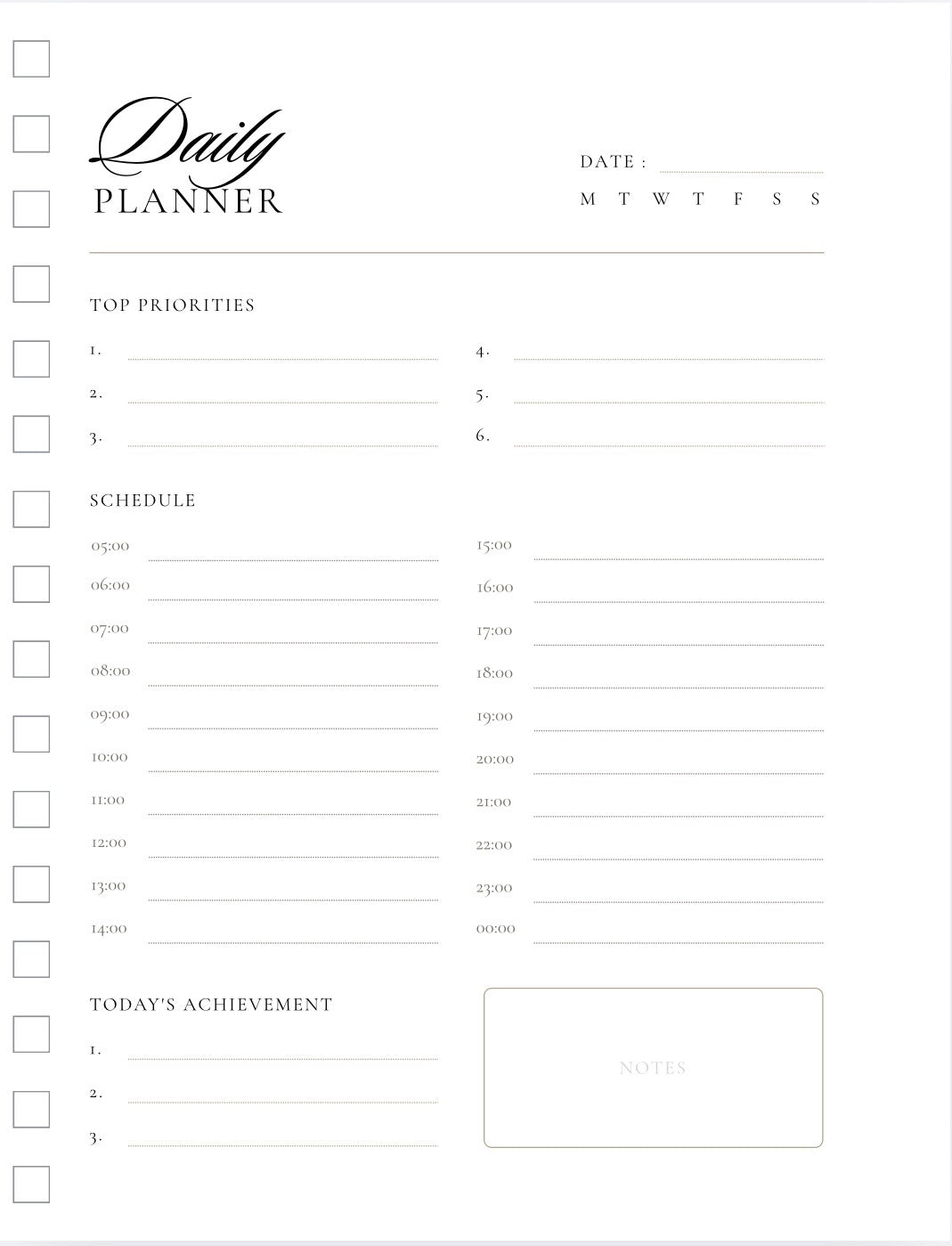 Ultimate Productivity Planner